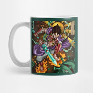 Vegeta and Susanoo-no-Mikoto Potara Earrings fusion Mug